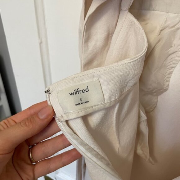 Wilfred Encoulement White Jumpsuit/Romper from Aritzia, size 6 - Picture 15 of 16